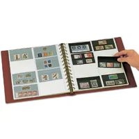 Favorit | Special Pages - 5 pages for stamp cards, Favorit 749PA, 8 pockets 70 x 115 mm