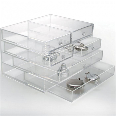 Jewellery Case - Acrylic Jewellery Case with 6 Drawers-5262