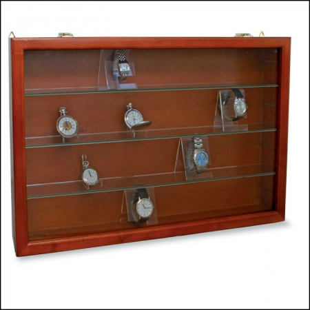 Wooden Showcase - Vitrina expunere, MAXI, lemn mahon-5927
