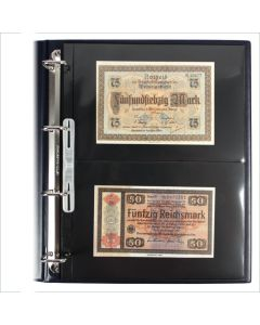 Album bancnote COMPACT A4 SAFE 480B cu 10 folii pentru bancnote de pana la 220 x 154mm-480B [1]