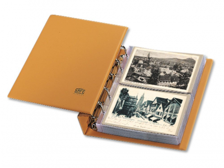 Album Compact pentru Carti Postale - Album pentru carti postale de 145 x 95 mm, 20 folii transparente - Compact Luxus-7886