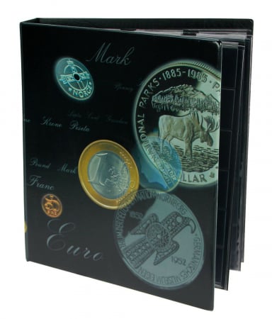 Album pentru 20 seturi de monede euro de la 1 cent la 2 euro- ARTline [1]