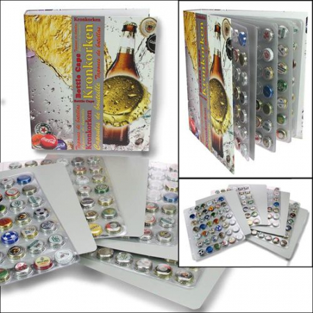 Album pentru capace de bere, 2 folii blister pentru 84 capace de bere-7829 [1]