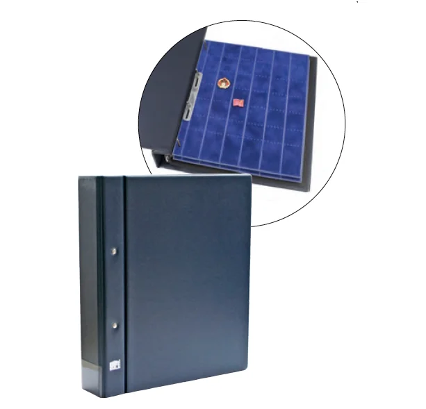Album Pini & Insigne - Album pentru pini, Compact A4, cu 2 panouri si 2 folii de protectie-5509