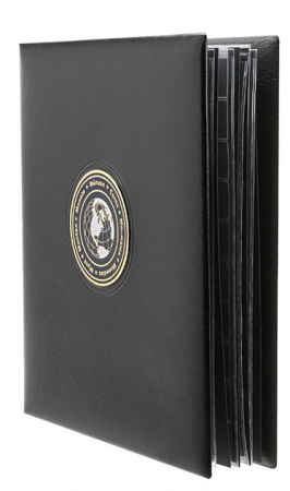Album-Premium cu 4 folii si intercalari negre pentru 134 monede - Universal-7364 [1]