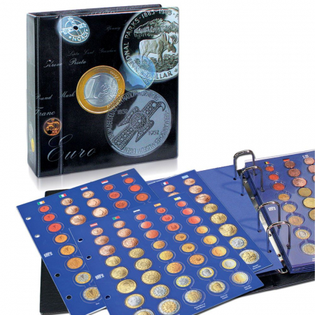 Album de monede, TOPSet, pentru seturi de monede euro in capsule [3]