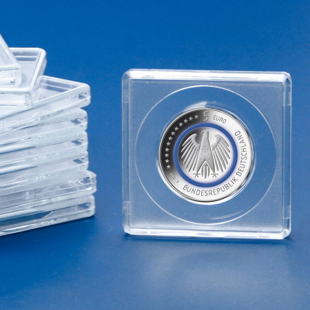 Capsule patrate - Capsule patrate 50 x 50 mm pentru monede de 29 mm-3129pa