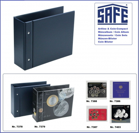 Compact Coin-Sets Album - Coin Album, Compact Coin-Sets, for coin sets in folders
