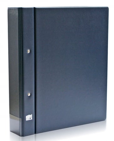 Coperta cu inele si caseta de protectie, Compact A4, Albastru-466 [1]