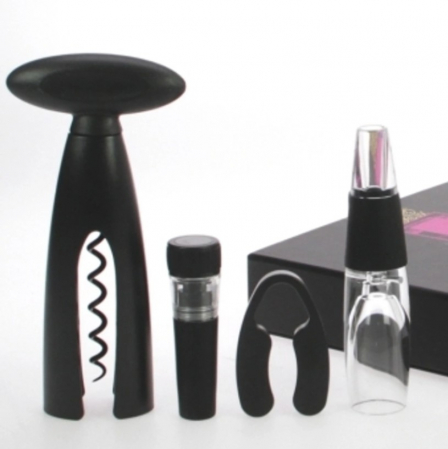 Vin & Sampanie - Cutie cu 4 accesorii pentru vin-7529