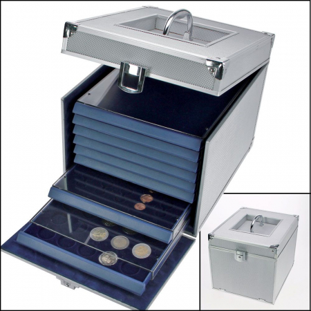 Monede - Cutie din aluminiu pentru tavile NOVA Standard