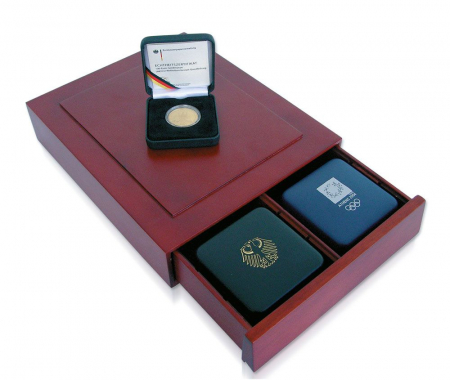 Cutie din lemn, Nova Exquisite, cu compartimente reglabile pentru pietre, minerale, figurine, bijuteri, coin slabs, NCG, PCGS-6880 [2]