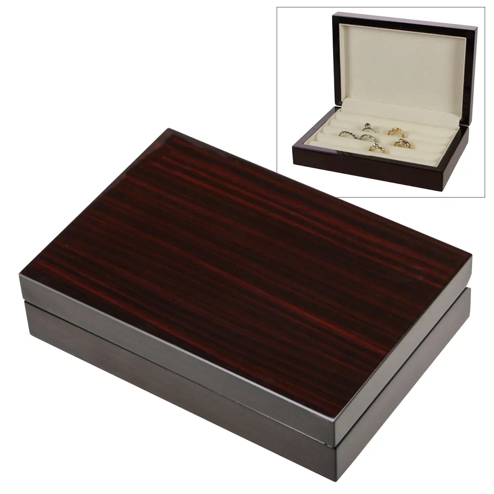 Jewellery Case - Wooden case for earrings rings and studs - Lund-3027