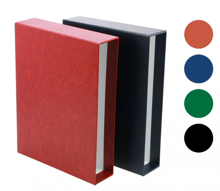 A4 Stockbooks - Black Handmade Protective Slipcase for Stockbooks 60-64 pages