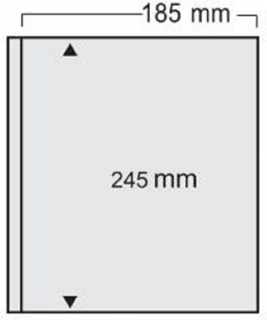 Folii Bancnote Variant - Folie transparenta, Variant, 1 buzunar 185 x 245 mm-561pa