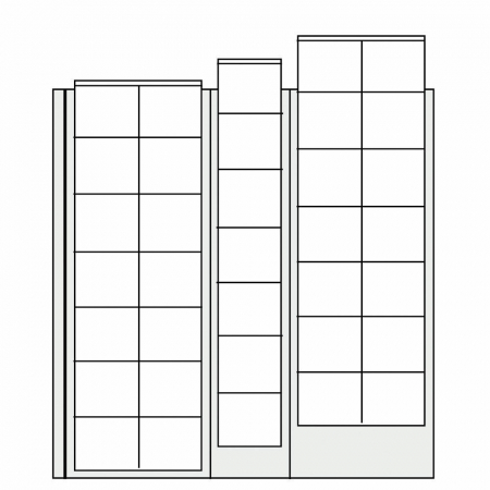 Folii Compact Standard - Set 2 folii pentru monede, Compact, cu 70 buzunare de 24 mm-7815