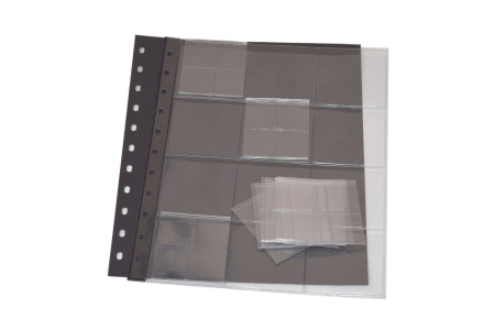 Monede - Folie pentru monede, Coin-Combi, cu 48 buzunare de 25 mm