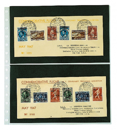 Favorit | Special Pages - 5 stamp pages, Favorit 752PA, 2 pockets 145 x 245 mm
