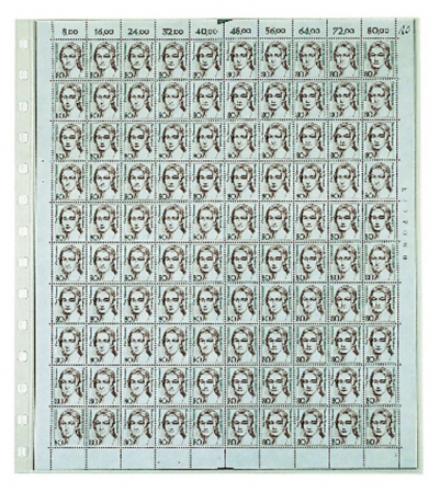 Favorit | Special Pages - 5 stamp pages, Favorit 753PA, 1 pocket 300 x 260 mm