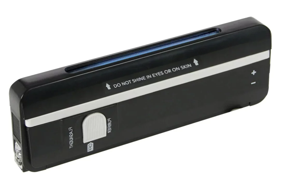 Magnifiers and UV Lamps - Pocket UV Lamp for Stamps and Bancnotes-1038