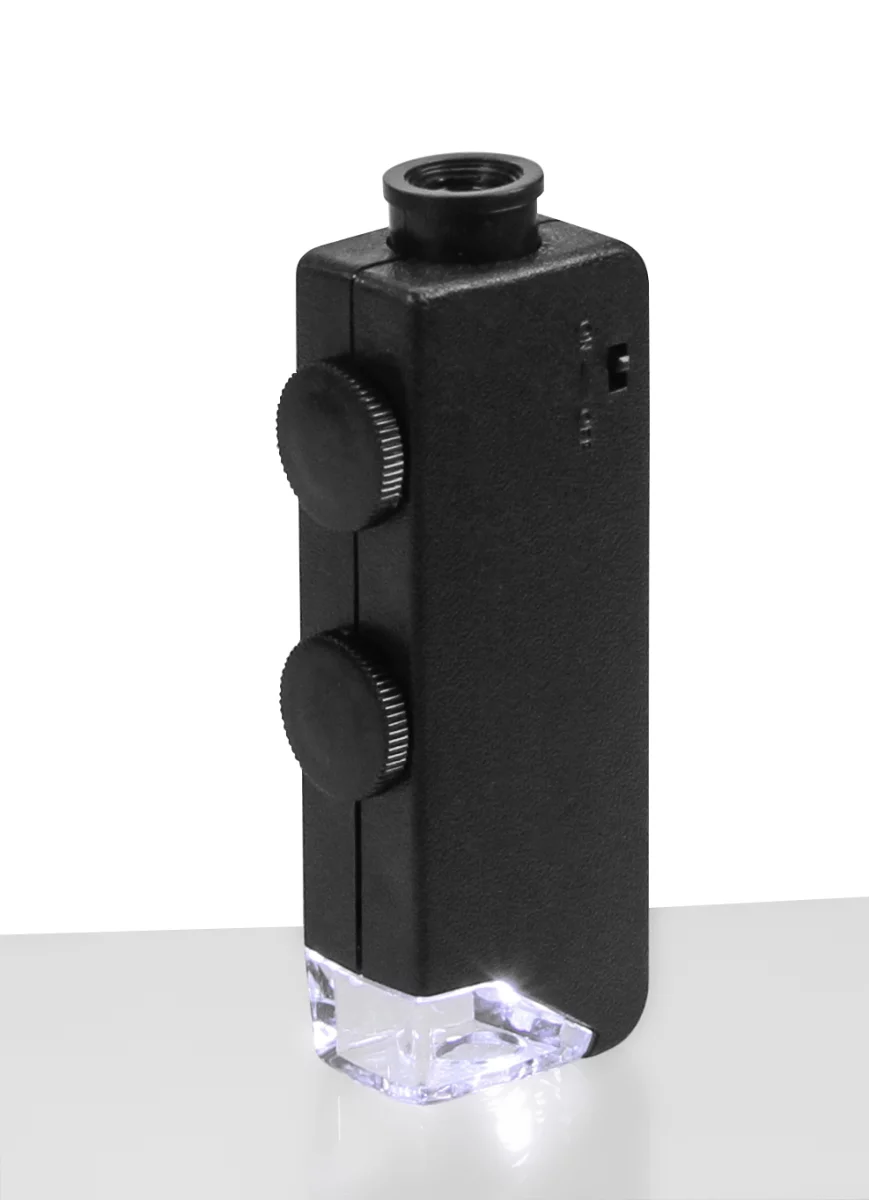 Microscop si aparat testare timbre - Microscop cu LED si zoom intre 60x-100x-1047