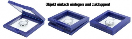 Rama albastra cu efect 3D - 100 x 100 mm (interior)-4501 [2]