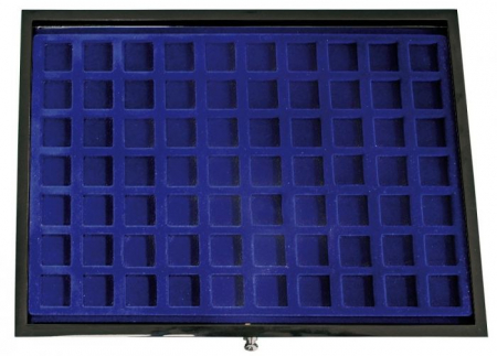Sertare Black Lacquer - Sertar lemn inaltime 12 mm, Black Lacquer, pentru 70 monede de 25 mm-5902-1
