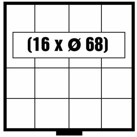 Sertar BEBA-Maxi - Sertar pentru monede, BEBA-Maxi, 16 x 68 mm-6104