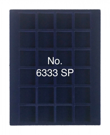 Monede - Tava monede, Nova, 24 locasuri de 33 mm-6333sp