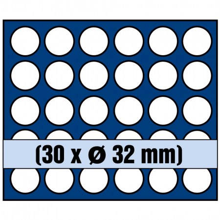 Nova coin tray for 30 coins up to 32 mm-6332sp [1]