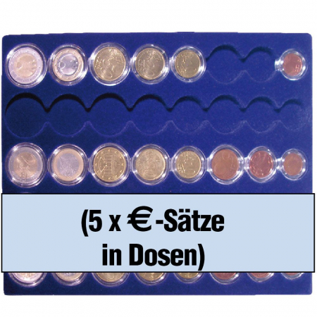 Tava monede, Nova, 5 seturi euro in capsule-6339sp [1]