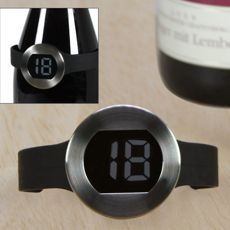 Vin & Sampanie - Termometru digital cu bratara pentru vin-7522