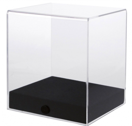 Miniaturi - Vitrina-Cub 120 x 120 x 140 mm, prezentare figurine, machete, roci, minerale, ceasuri-5288