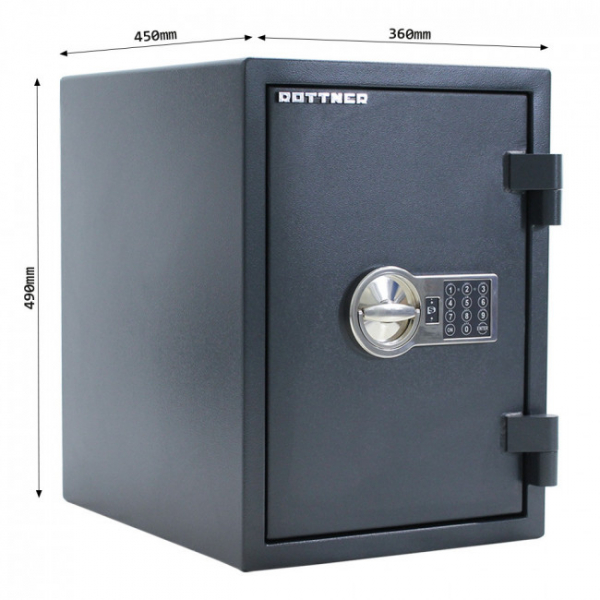 Seif certificat antiefractie antifoc Fire Hero 50 inchidere electronica [6]