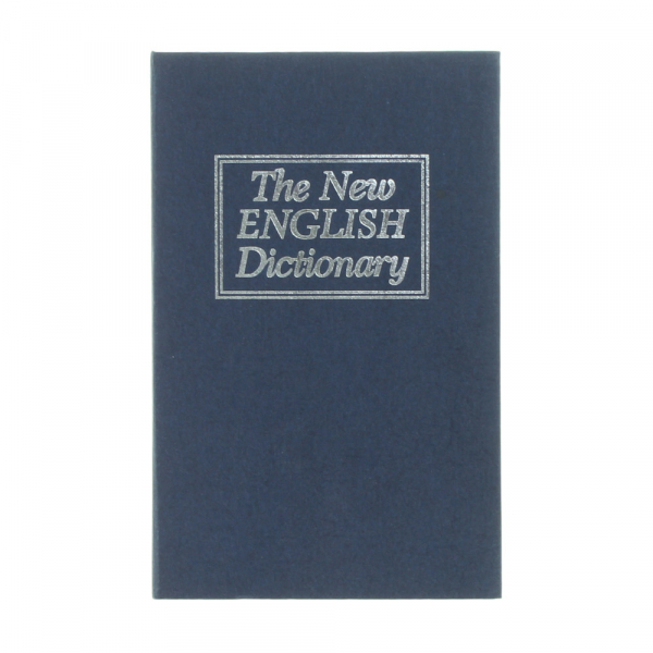 Caseta valori Bookcase albastru inchidere cheie [2]