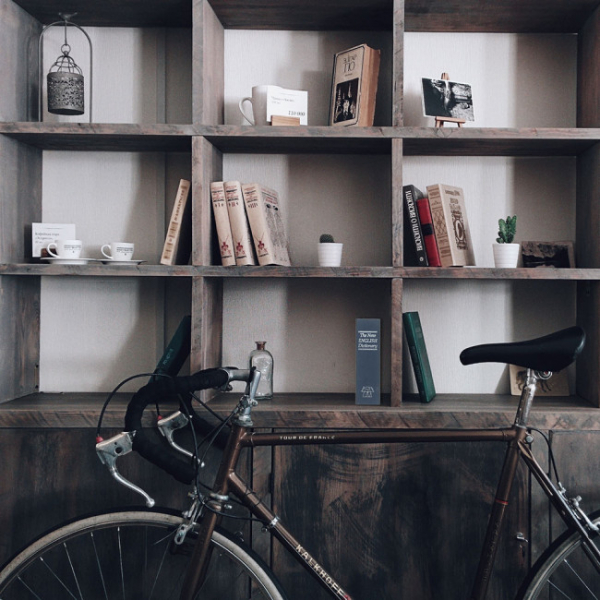 Caseta valori Bookcase albastru inchidere cheie [8]