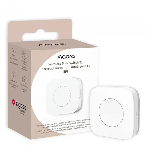 Comutator Aqara Wireless Mini Switch T1 Alb [2]