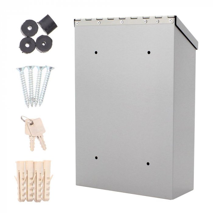 Cutie postala Casa Inox inchidere cheie [5]