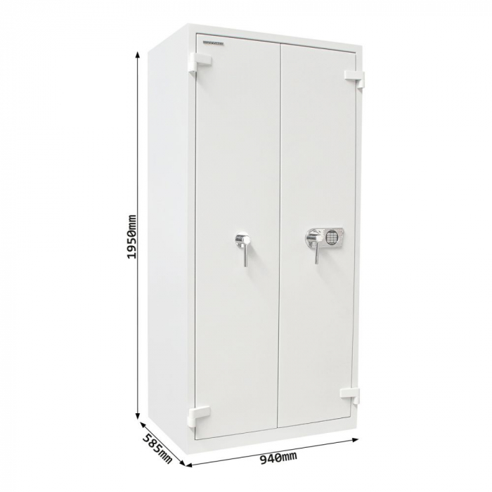 Dulap acte certificat antiefractie antifoc Office 3S-2 Fire Premium inchidere electronica [6]