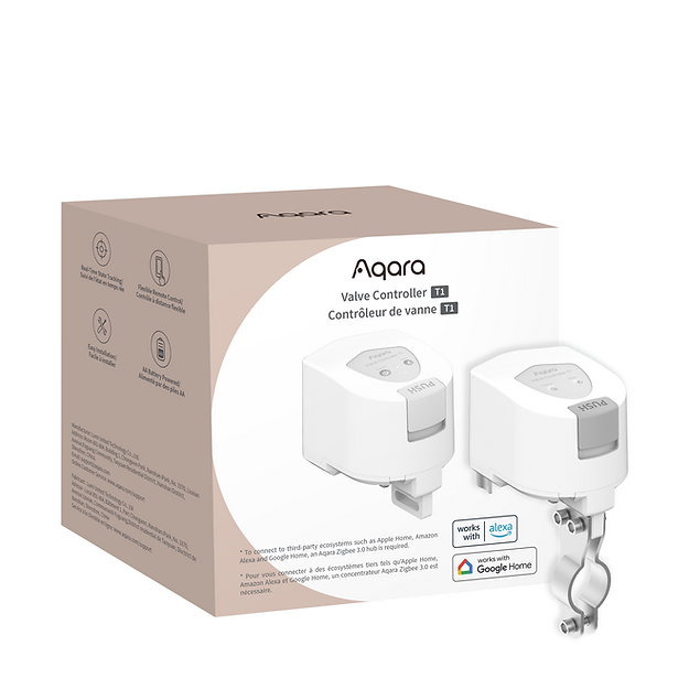 Electrovalva inteligenta Smart Valve Controller T1 Aqara Alb [2]