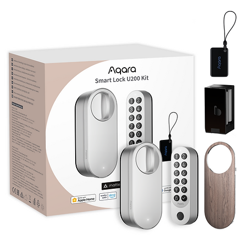Incuietoare inteligenta U200 smart lock EU argintie Aqara cu tastatura [2]