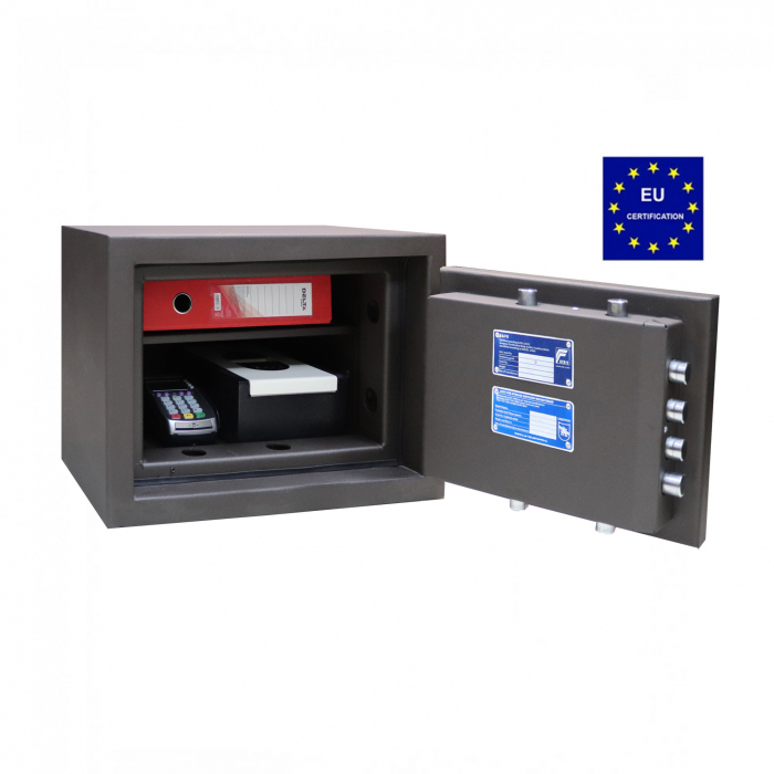 Seif certificat antiefractie antifoc CLE III 37 E inchidere electronica [2]