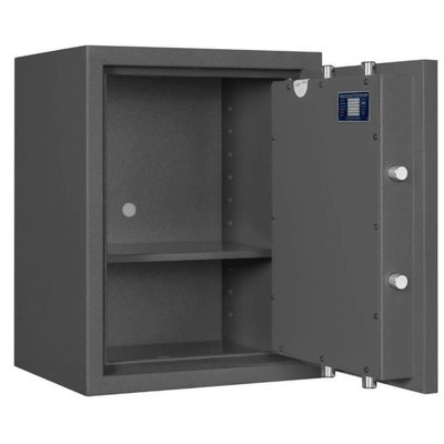 Seif certificat antiefractie antifoc Gemini Pro Fire 2 gri inchidere dubla: cheie si cifru electronic [4]