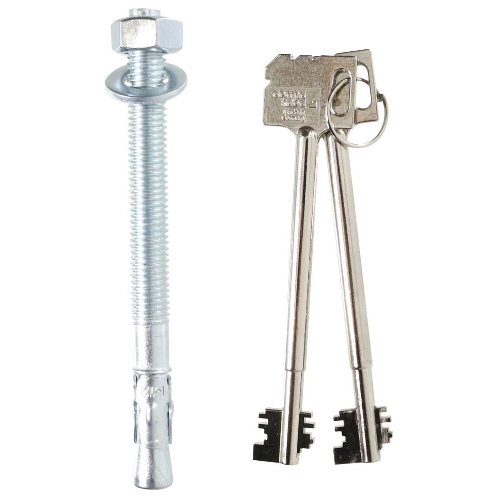 Seif certificat antiefractie antifoc Gemini Pro Fire 2 gri inchidere dubla: cheie si cifru electronic [6]
