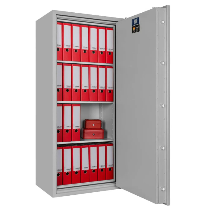 Seif certificat antiefractie antifoc Lava 4 gri [3]