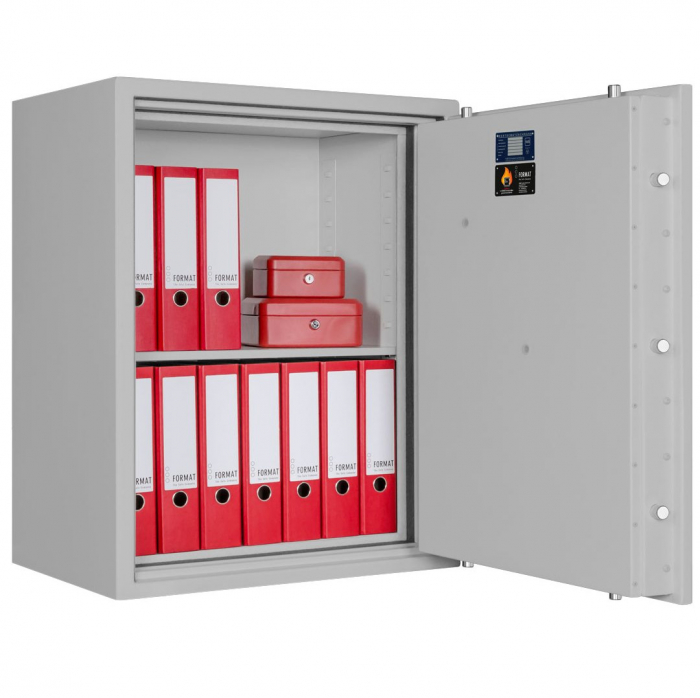 Seif certificat antiefractie antifoc Lava 4 gri [3]