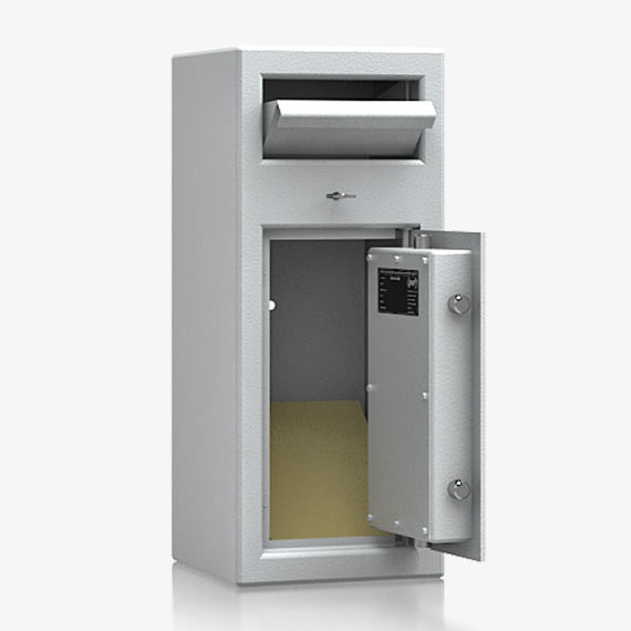 Seif certificat antiefractie cu sertar de alimentare Peine inchidere cheie [2]