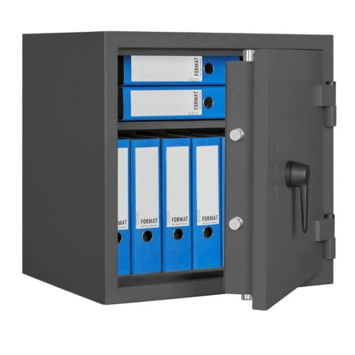Seif certificat antiefractie Gemini Pro 10 gri inchidere cheie [1]