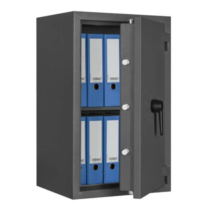 Seif certificat antiefractie Gemini Pro 3 gri inchidere cheie [1]