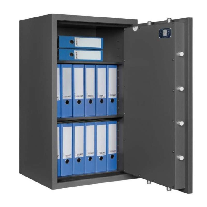 Seif certificat antiefractie Gemini Pro 40 gri inchidere cheie [3]